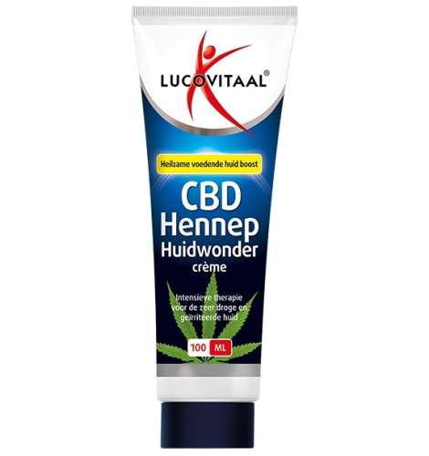 100 Ml Lucovitaal CBD Hennep Huidwonder Crème