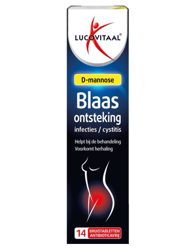 14 Brausetabletten Lucovitaal D-Mannose Blaasontsteking