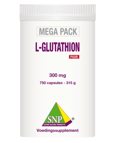750 capsules SNP L-Glutathion 300 mg PUUR Mega Pack