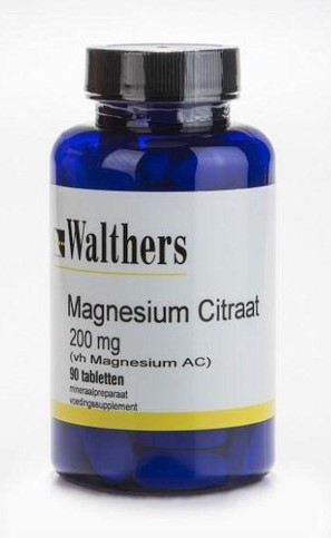 Walthers Magnesium Citraat 200 mg