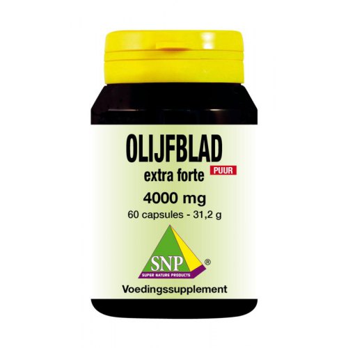 60 capsules SNP Olijfblad Extra Forte 4000 mg PUUR