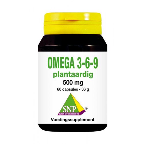 60 capsules SNP Omega 3-6-9 Plantaardig 500 mg