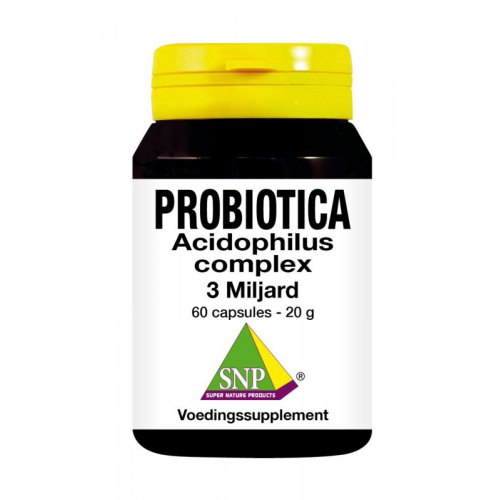 60 capsules SNP Probiotica Acidophilus Complex 3 Miljard
