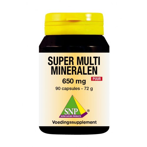 SNP Super Multi Mineralen 650 mg PUUR 90 Kapseln