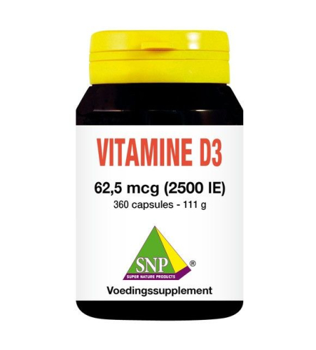 SNP Vitamine D3 62,5 mcg 2500 IE 360 capsules
