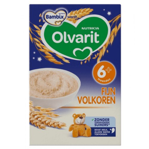 Olvarit Fijn Volkoren 6+ 250 gram