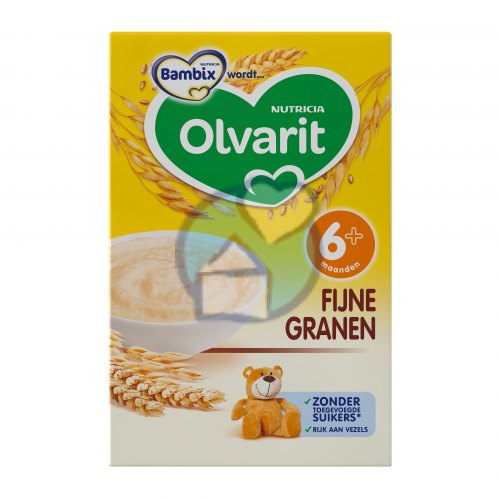 Olvarit Fijne Granen 6+ 250 gram