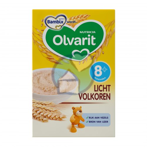 Olvarit Licht Volkoren 8+ 250 gram