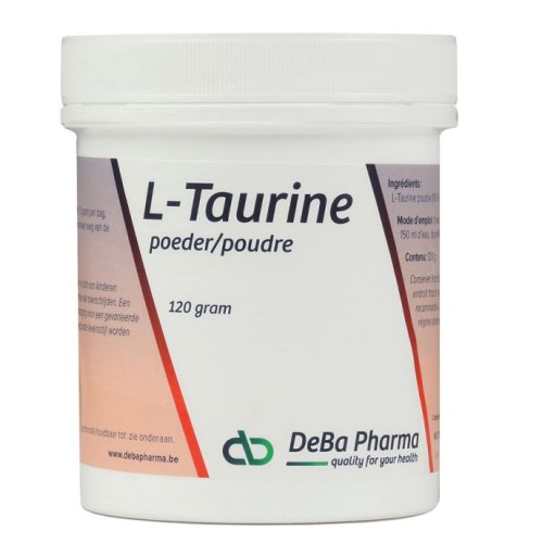 120 Gramm DeBa Pharma L-Taurine Poeder