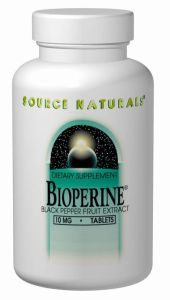 Source Naturals Bioperine Black Pepper Fruit Extract 60 Tabletten