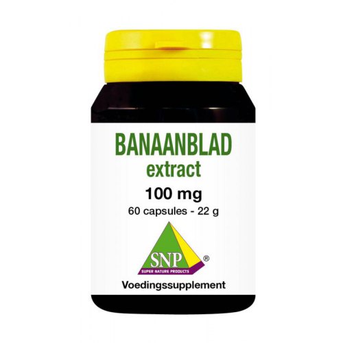 SNP Banaanblad Extract 100 mg 60 vegacaps