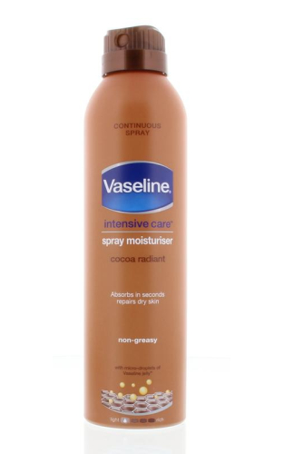 190 ml Vaseline Intensive Care Spray Moisturiser Cocoa Radiant