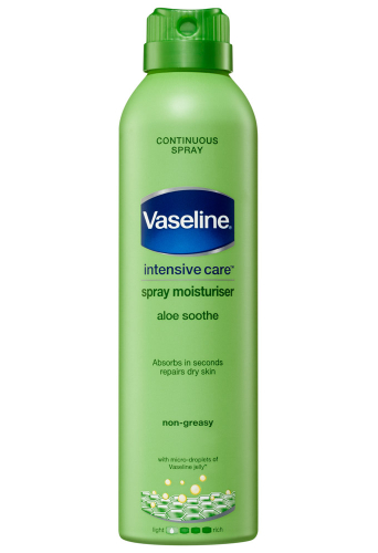 Vaseline Intensive Care Spray Moisturiser Aloe Soothe