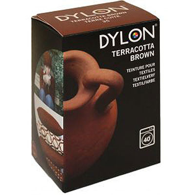 Dylon Wasmachine Textielverf Terracotta Brown 35 350 Gramm