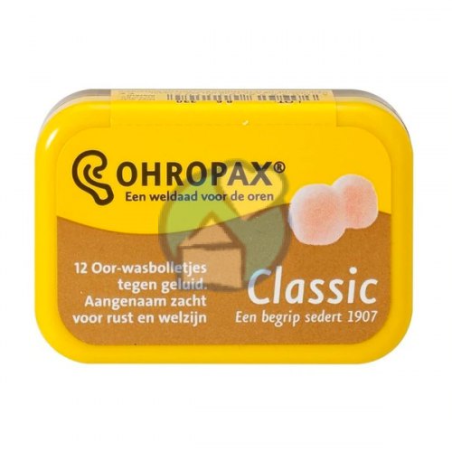12 stuks Ohropax Oordopjes Classic