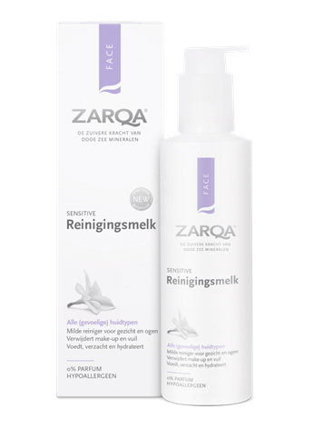 200 ml Zarqa FACE Sensitive Reinigingsmelk
