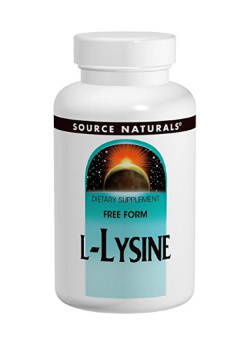 Source Naturals L-Lysine 1000 mg 50 tablets