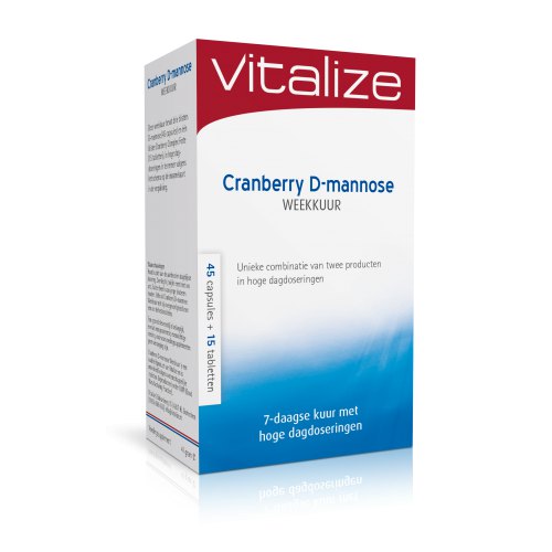 Vitalize Cranberry D-mannose Weekkuur