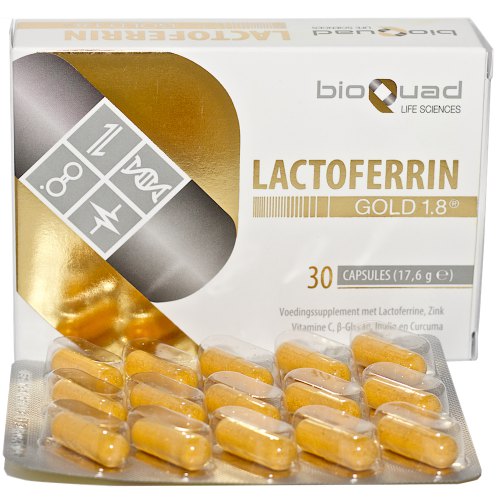Pro-Vital bioQuad Lactoferrin Gold 1.8 30 Kapseln