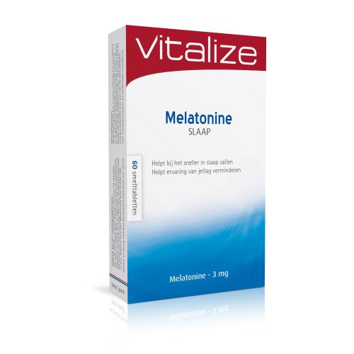 Melatonine Slaap 3 mg Vitalize 60 Schmelztabletten - Gezondheid aan huis - Deutsch melatonin 3 mg schmelztabletten