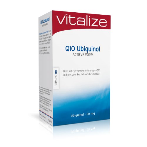 60 capsules Vitalize Q10 Ubiquinol 50 mg Actieve Vorm