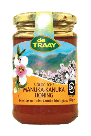 De Traay Manuka-Kanuka Honing Biologisch 350 Gramm