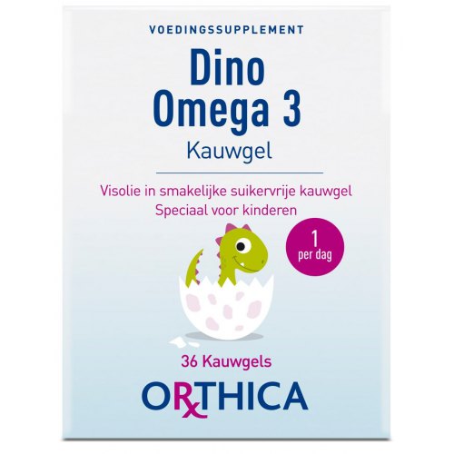 Orthica Dino Omega 3 36 chewable capsules