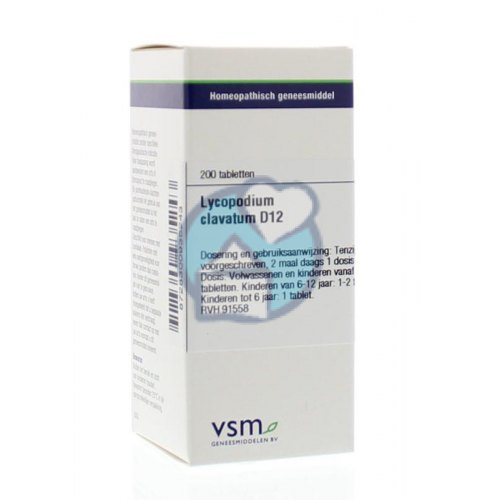 VSM Enkelvoudige Homeopathie Lycopodium Clavatum D12