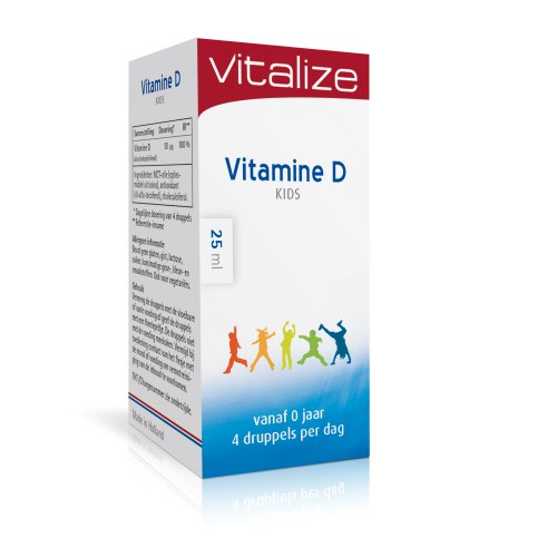 Vitalize Vitamine D3 Kids 10 mcg