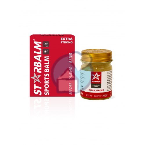 25 gram Star Balm Sports Balm Extra Strong Rood