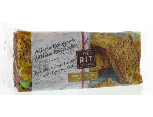500 gram De Rit Volkoren Honingkoek Biologisch