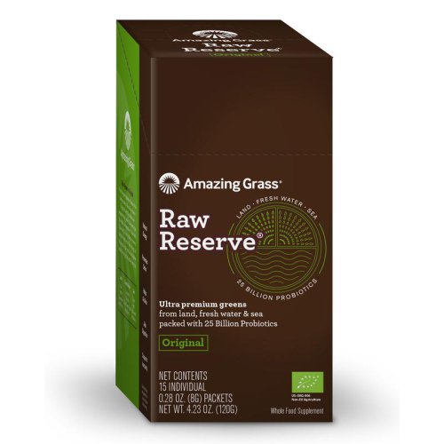 Amazing Grass Raw Reserve Original Biologisch 15 sachets
