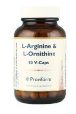Proviform L-Arginine & L-Ornithine 50 vegetarian capsules