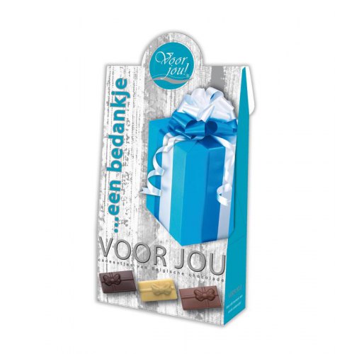 Voor jou! Cadeaudoos Chocolade Een Bedankje