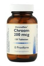 Proviform Chromemate Chroom 200mcg 120 Tabletten