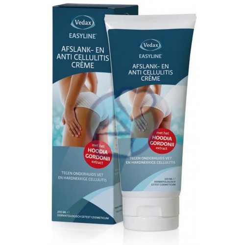 Vedax Easyline Afslank- en Anti Cellulitis Crème 200 Ml