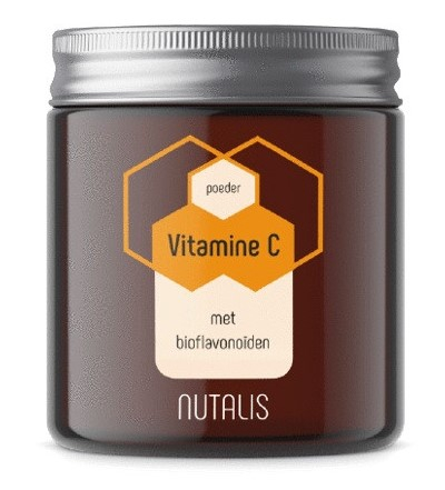 Nutalis Vitamine C Poeder met Bioflavonoïden 90 Gramm