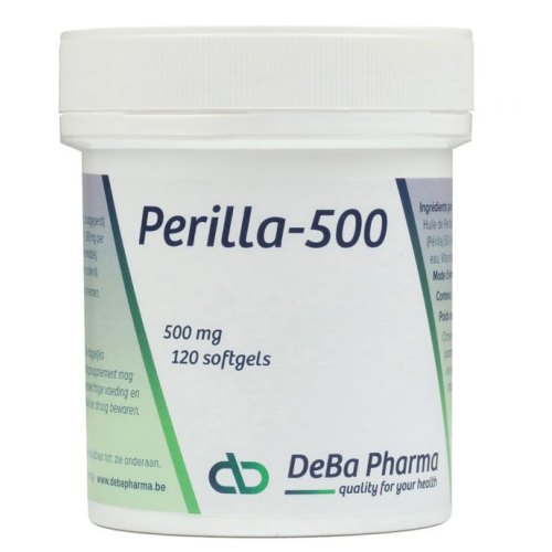 120 Softgels DeBa Pharma Perilla 500