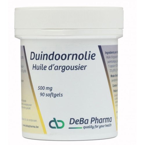 90 Softgels DeBa Pharma Duindoornolie 500 mg