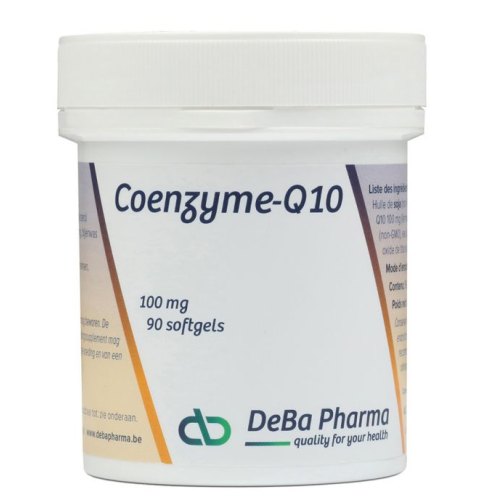 DeBa Pharma Coenzyme-Q10 100 mg 90 Softgels