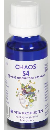 30 Ml Vita Producten Chaos 54 Efferent Motorische Zenuwen
