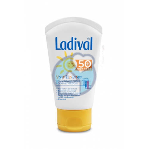 Ladival Zonnebrand Crème voor het Gezicht voor Kinderen SPF 50+ 50 Ml
