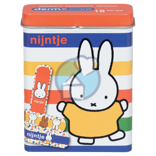 Dermo Care Nijntje Pleisters Blik 18 Strips