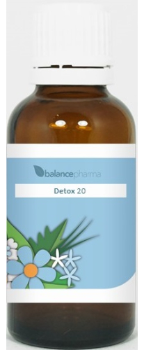 30 ml BalancePharma Detox 20 Nier Blaas