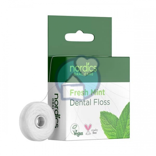 Nordics Oral Care Fresh Mint Dental Floss