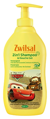 2in1 Shampoo & Douche Gel Zwitsal 400 ml kopen Gezondheid