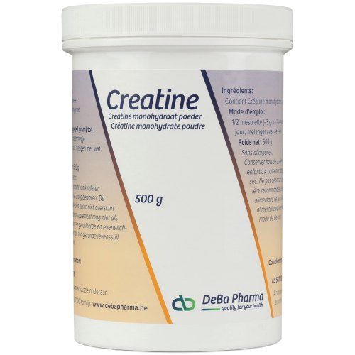 500 Gramm DeBa Pharma Creatine Monohydraat Poeder
