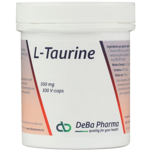 100 Kapseln DeBa Pharma L-Taurine 500 mg