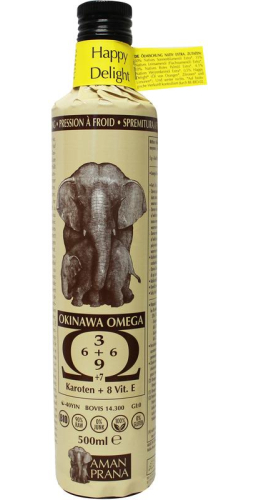 500 ml Aman Prana Okinawa Omega Happy Delight Biologisch