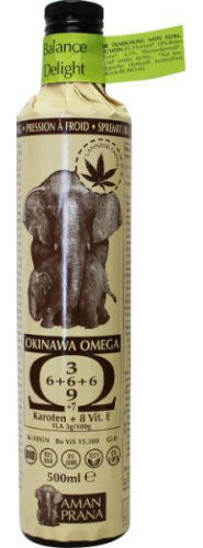 500 ml Aman Prana Okinawa Omega Balance Delight Biologisch